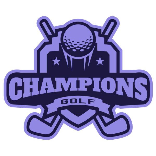 Champions Golf logo template Thumbnail